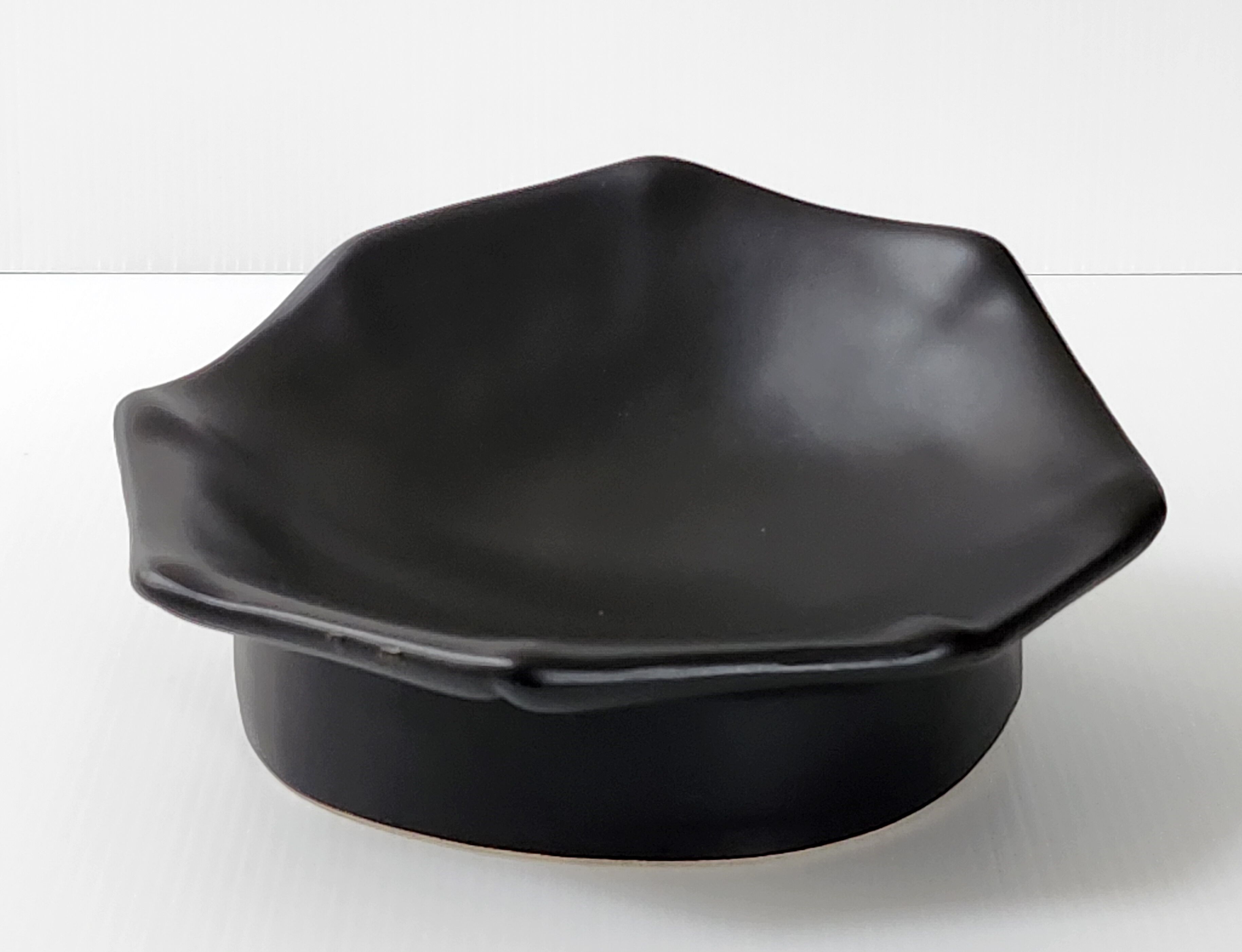 Ashtray cap vintage 1980 ceramic