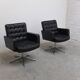 Set of 3 Executive Chairs by Vincent Cafiero for Knoll International, 1960s