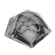 Murano - Flavio Poli - Seguso - Sommerso - Ashtray - clear glass - grey