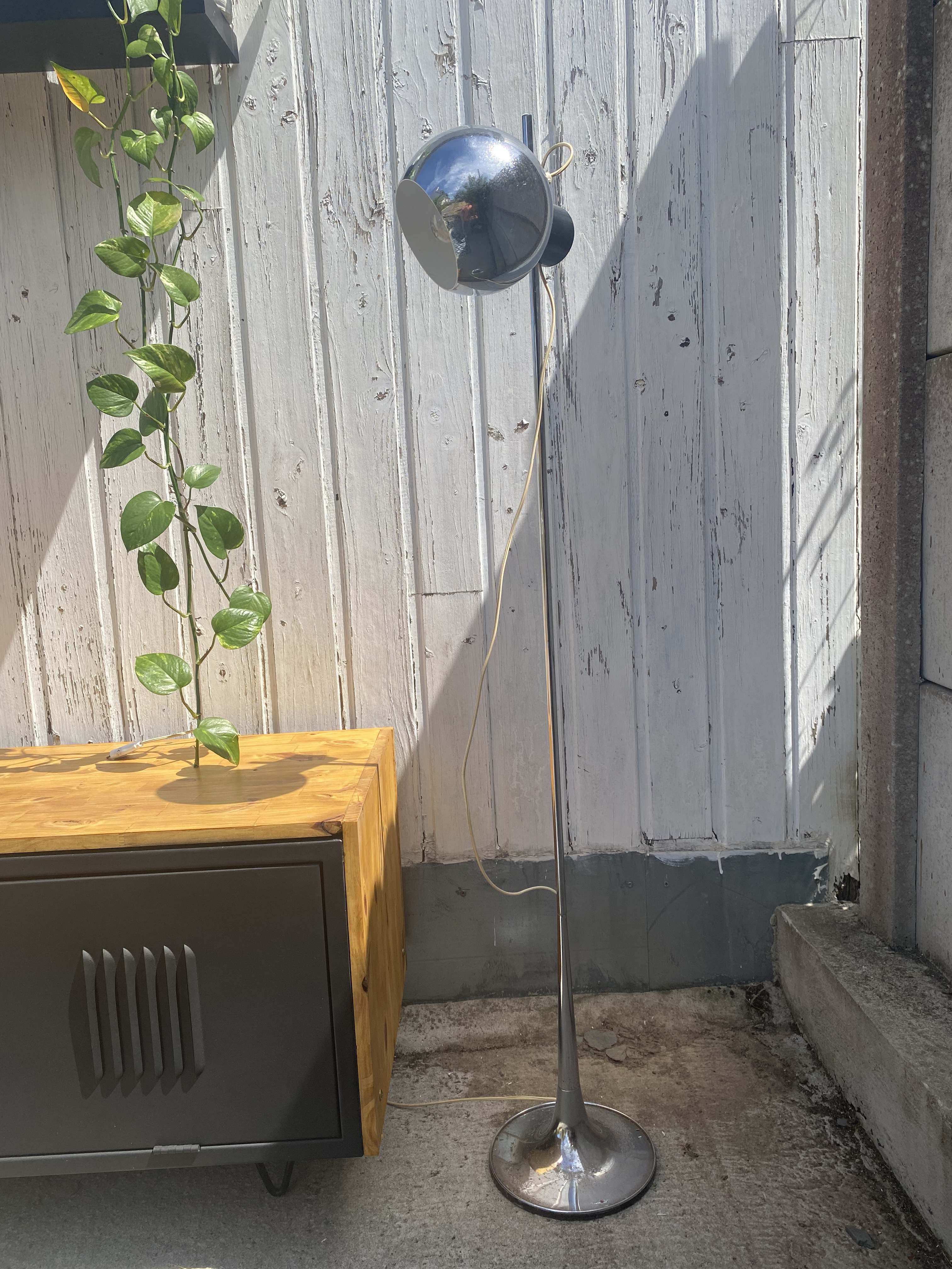 Floor lamp by Goffredo Reggiani in metal 1960