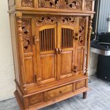 Sideboard, storage unit with 2 doors, 1 drawer, vintage.