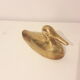 Duck brass paperweight