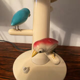 Suzanne Bonnichon lamp made of wood from the 1960s.