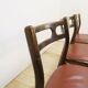 Dining room set in rosewood with table and 4 chairs, 1960s.
