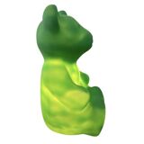 JELLY BEAR lamp, green teddy bear night light