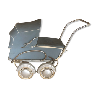 Landau convertible into stroller 1950