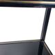 Console by Pierre Vandel, laqué metal, 1970