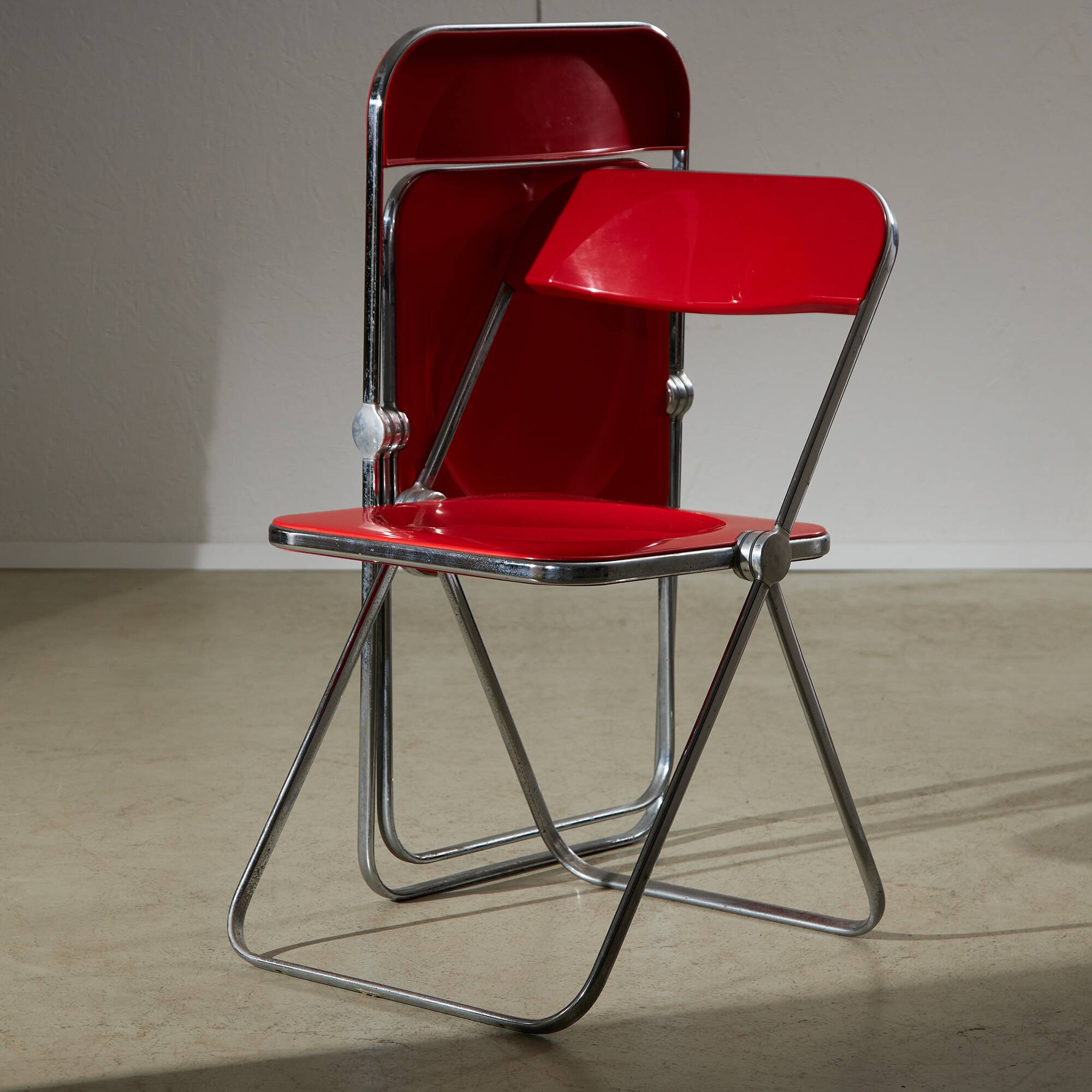Chaise Plia par Giancarlo Piretti pour Anonima Castelli, 1967, 6 pièces