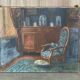 Interior bedroom painting