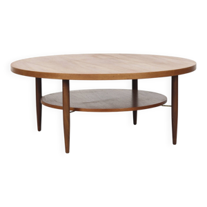 Table basse vintage en - teck