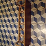 Vintage rattan shelf