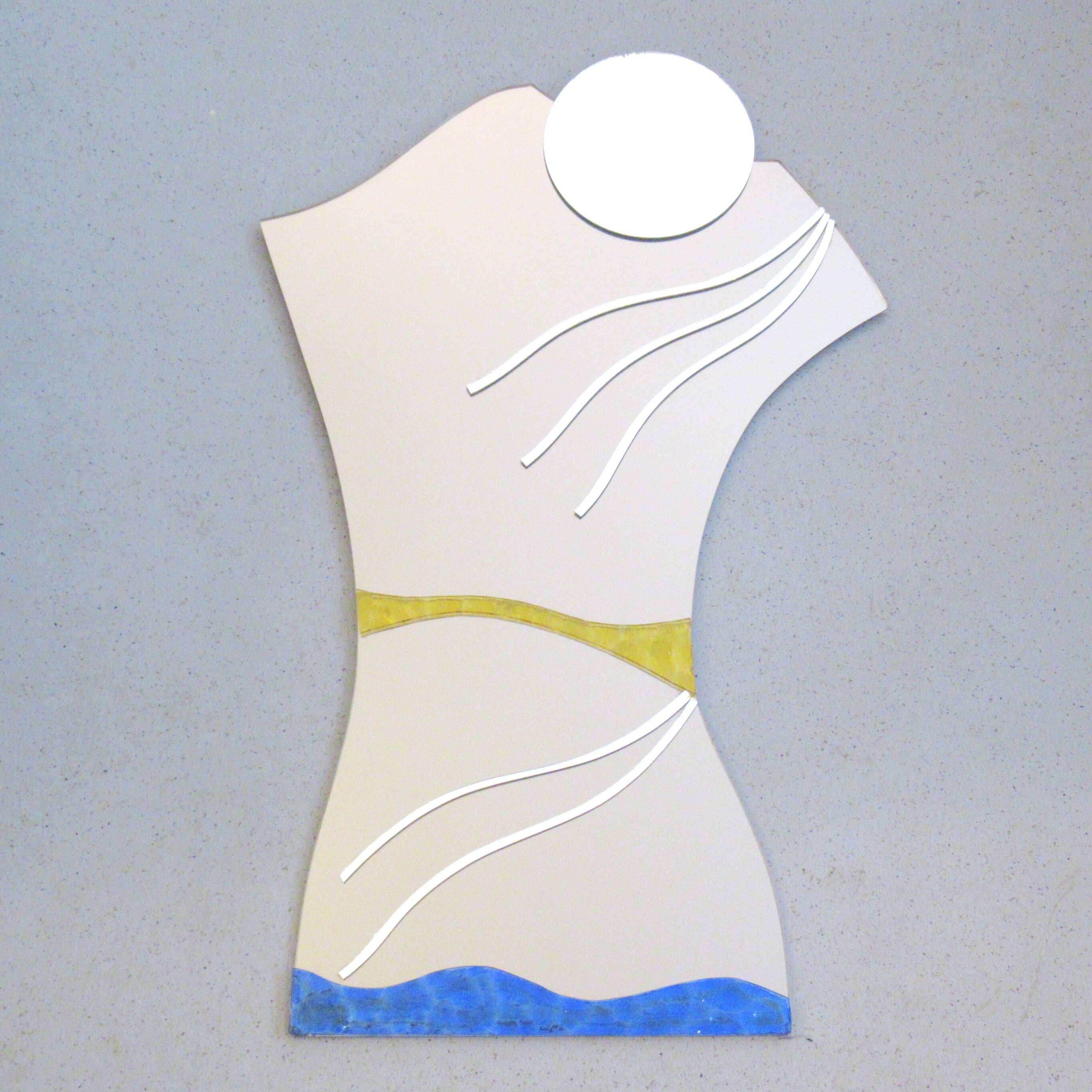 Woman's body mirror 80s