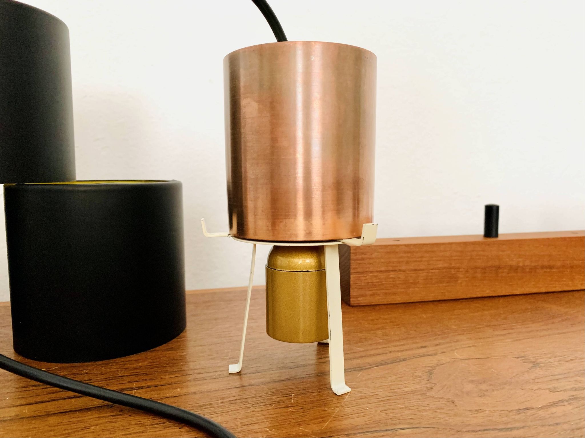 Danish Copper Cascading Lamp