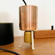 Danish Copper Cascading Lamp