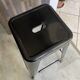Tabouret haut de bar industriel tolix h75 empilables noir