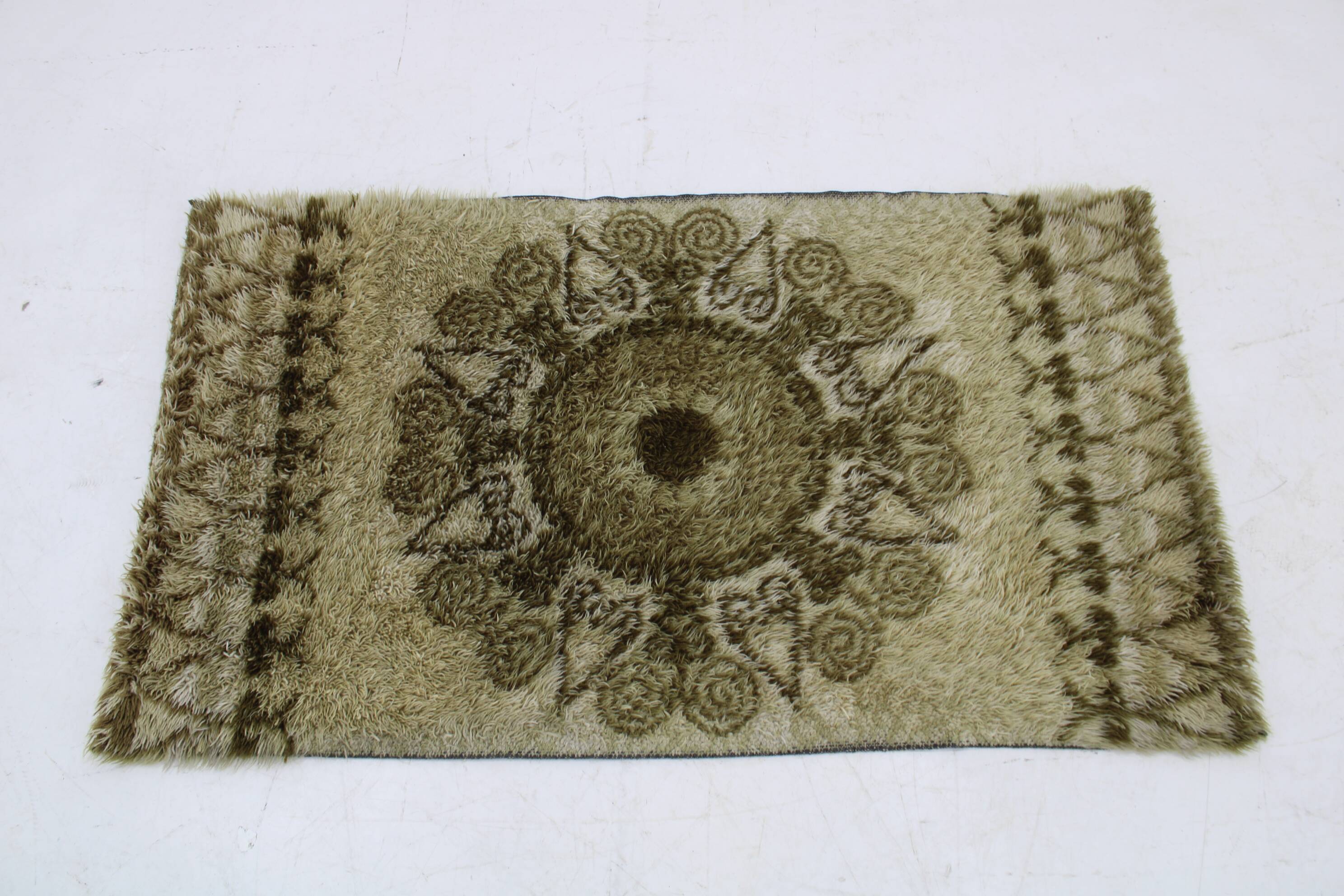 Petit tapis en laine danois des années 1970