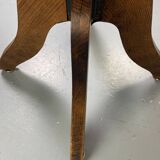 Baumann rotating wooden armchair