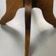 Fauteuil Baumann tournant en bois