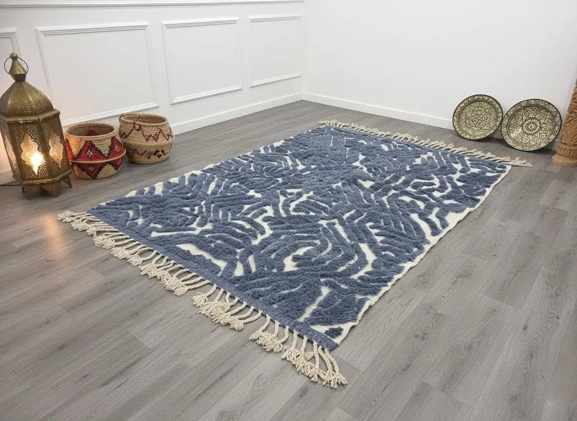 Handwoven Moroccan rug 2.5x1.5 m