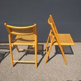 Pair of folding chairs cannes