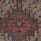 Kilim turc vintage tissé main 123x195 cm