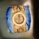 Monogram glazed ceramic cup to identify - vintage 80 - n°34bis