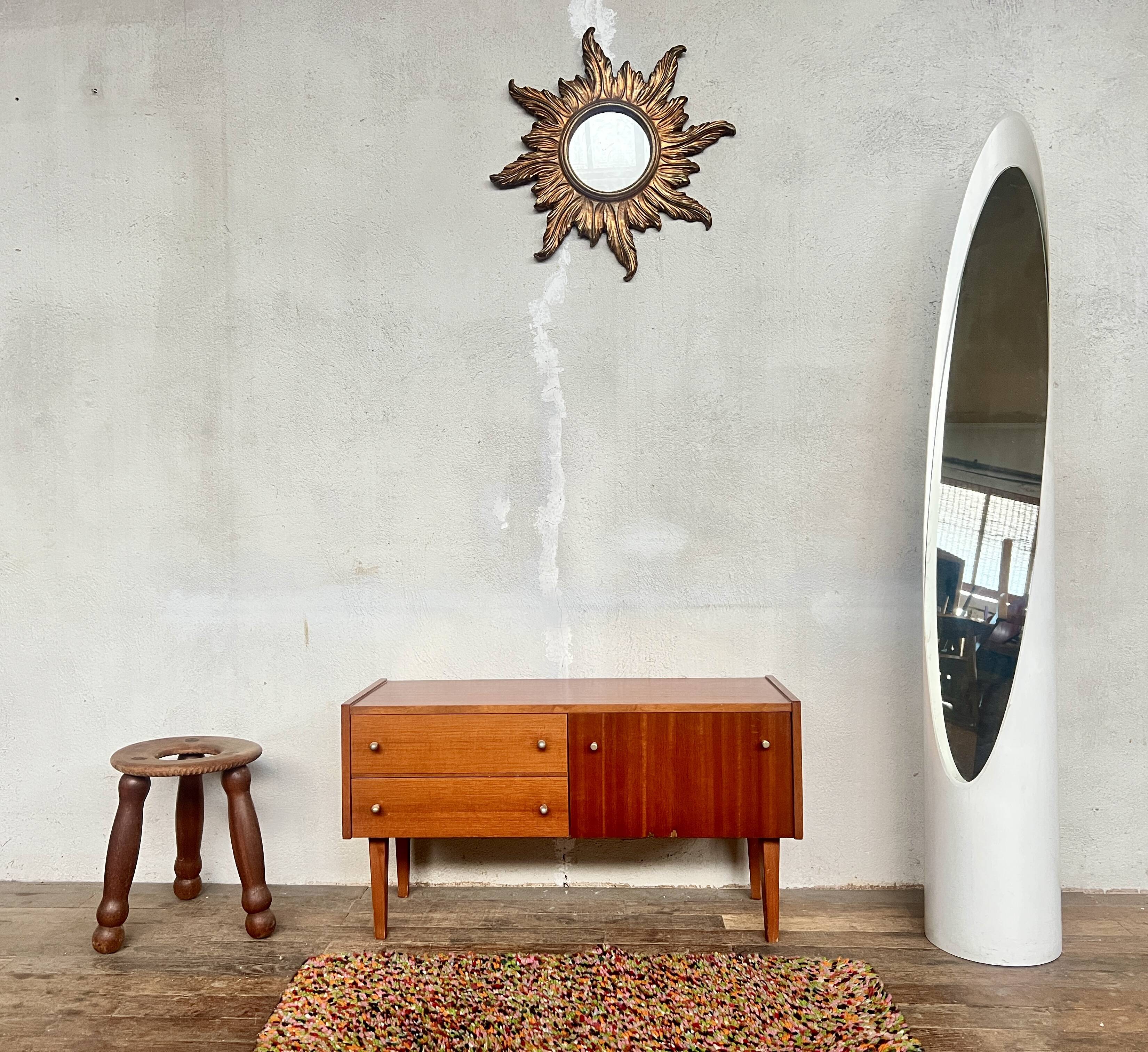 Enfilade / Meuble TV scandinave en teck 1960