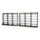 Modular freestanding shelving system, France, 1950s