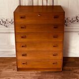 Scandinavian chest of drawers from the 60s
