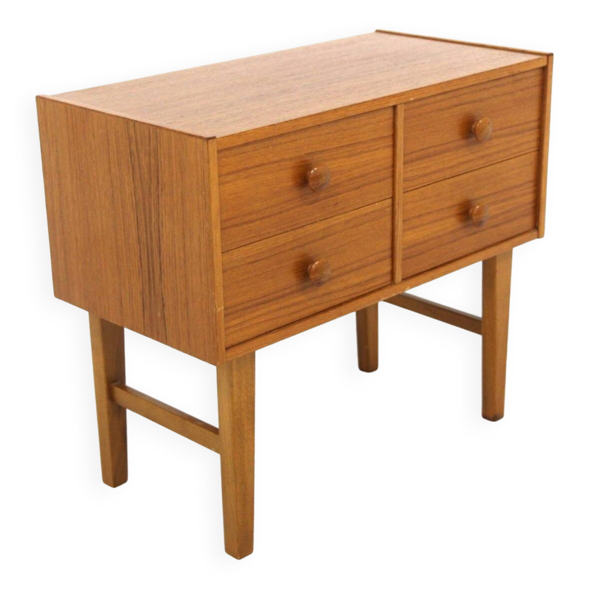 Scandinavian teak chest of drawers, Sweden, 1960
