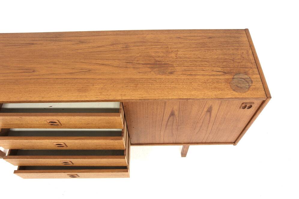 Scandinavian teak sideboard "Korsör", Möbel-Ikea, Sweden, 1960
