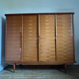 Armoire avec miroir vintage