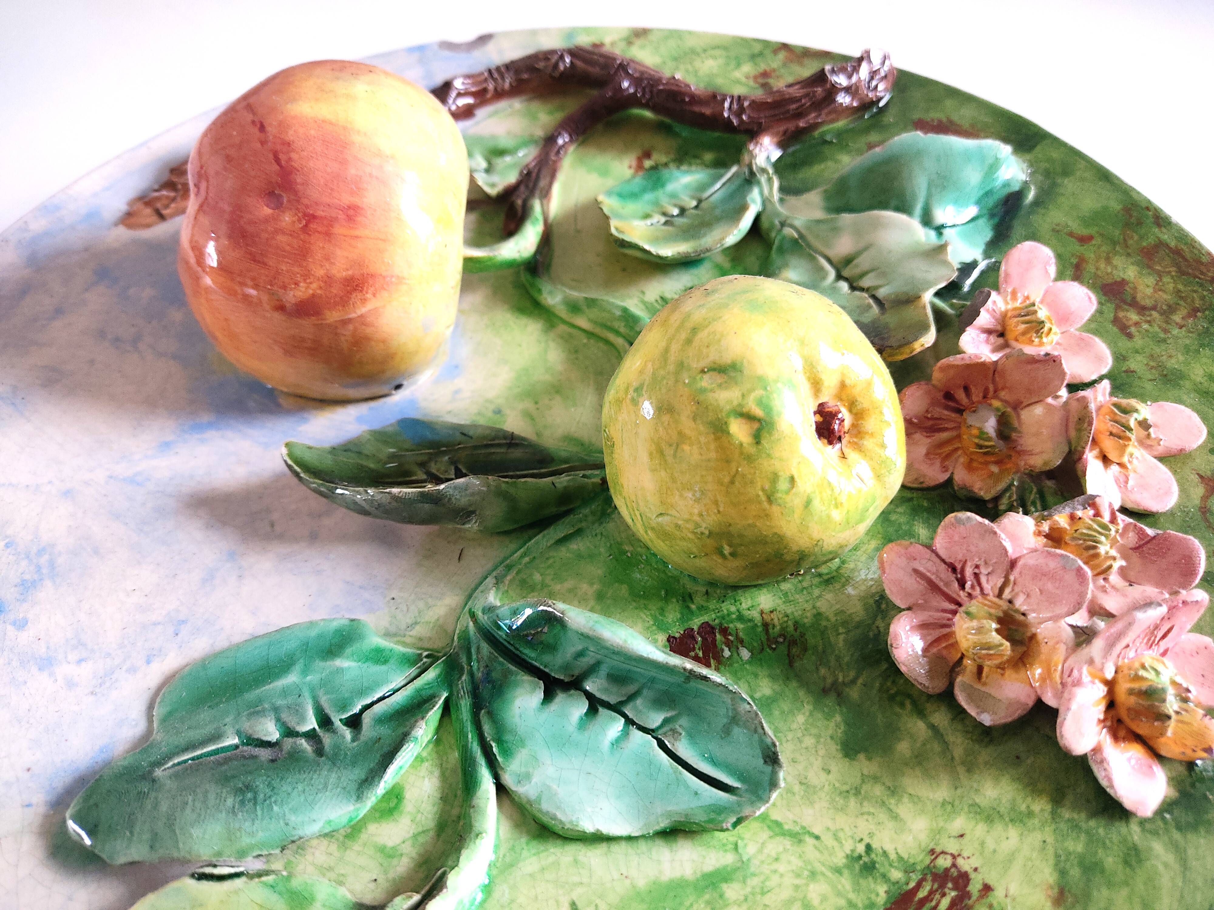 Longchamp embossed fruit plate