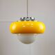 Large Space Age Model Best Pendant from Guzzini in Yellow, 1970s