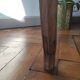 Vintage wooden and straw bar stool — Brutalist Style / Perrian