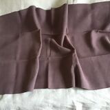 Nappe de cuisine en lin mauve 104x64