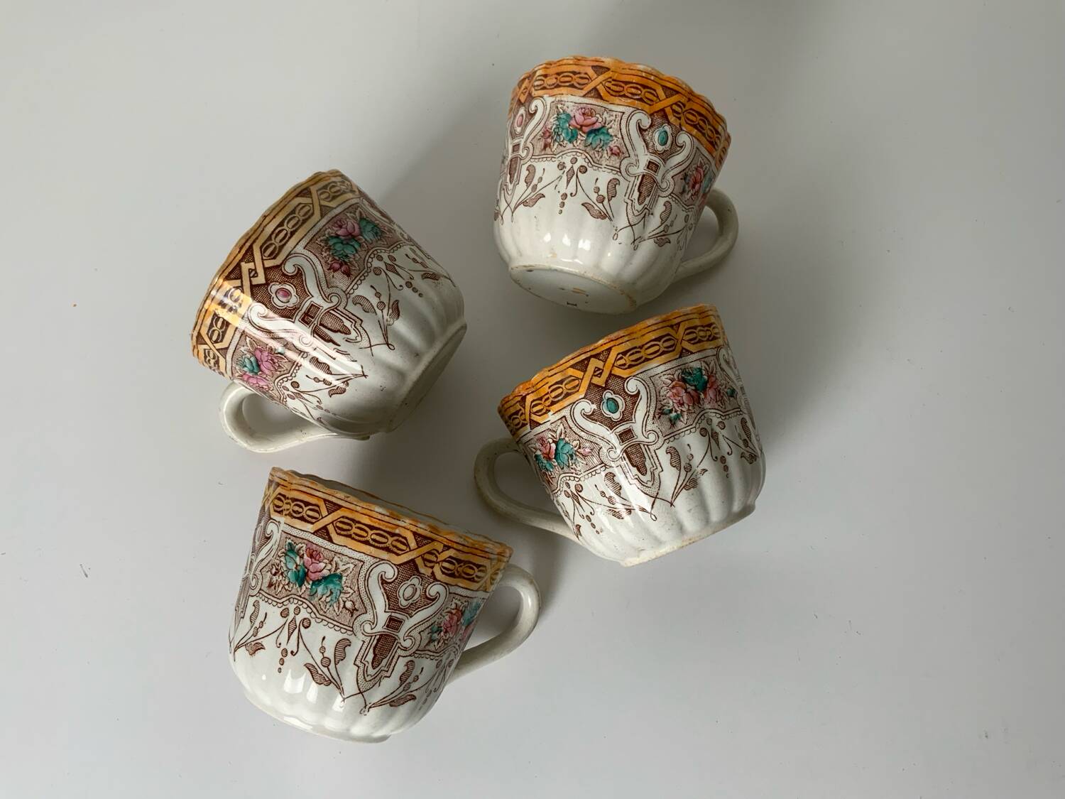 Tasses XIXème Minton