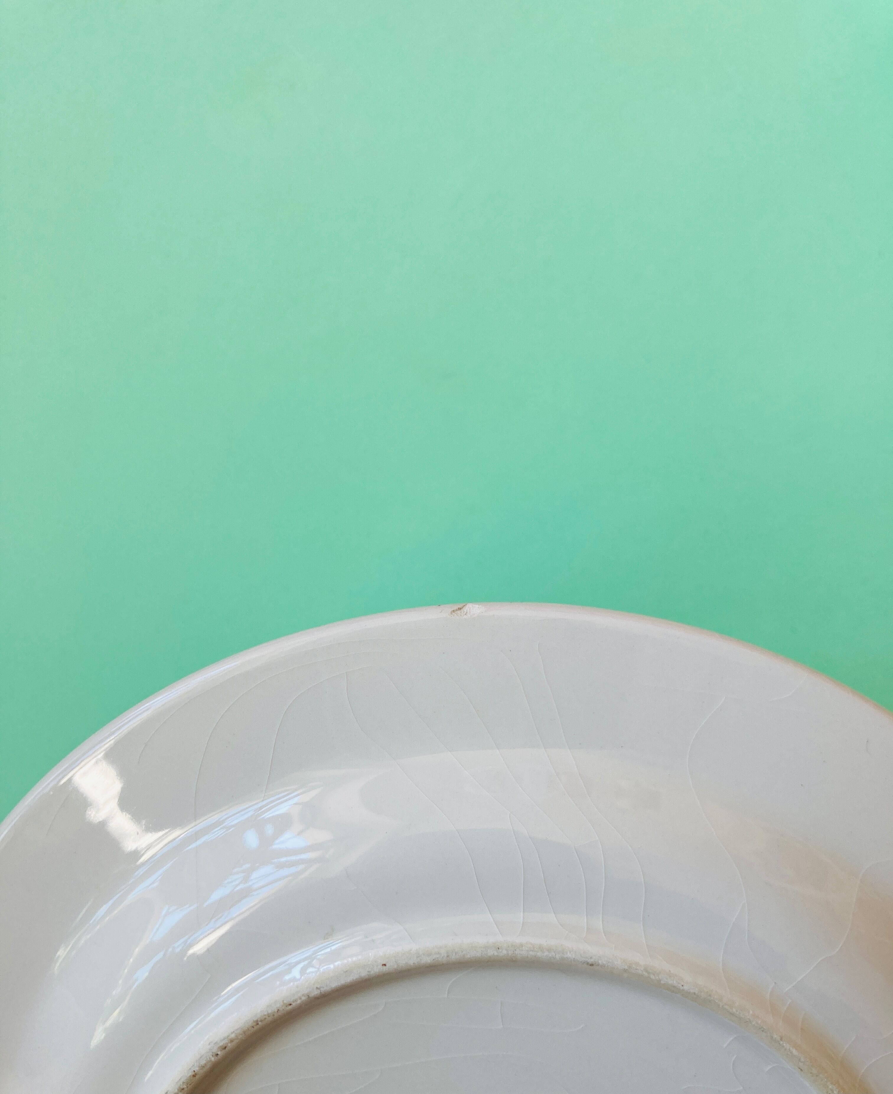 Lot of 10speckled pastel plates quadrifoglio