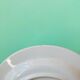Lot of 10speckled pastel plates quadrifoglio