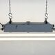 Industrial Grey Tube Light from Elektrosvit, 1970s