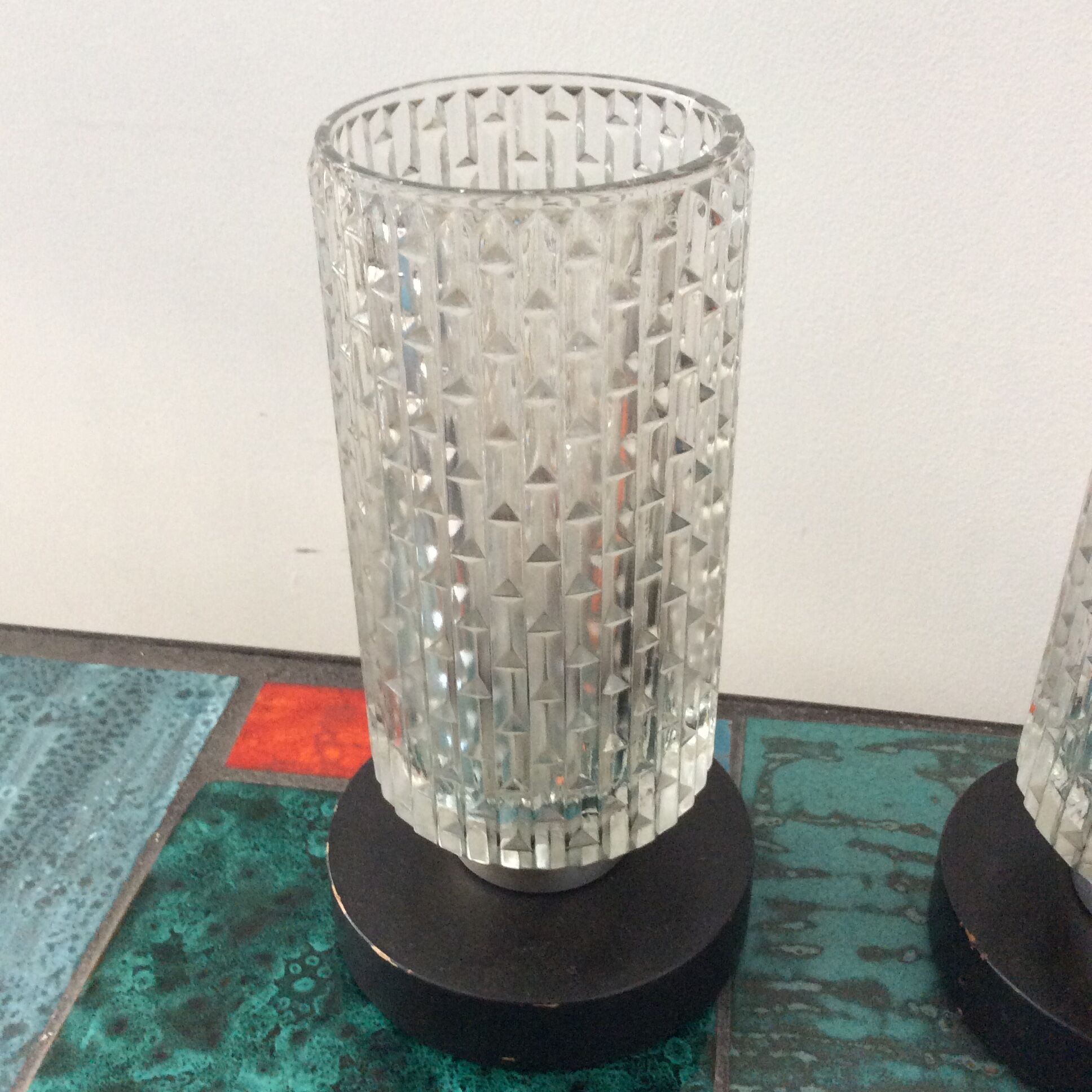 Paire de lampes vintage des années 60-70
