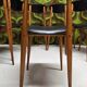 6 Vintage Unicorn Baumann Chairs 1960