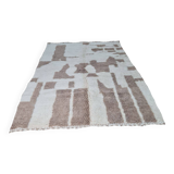 Handmade wool Berber rug 250 x 150 cm