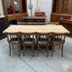 Table de ferme en chêne