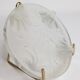 Art Deco Verlys moulded glass carafe