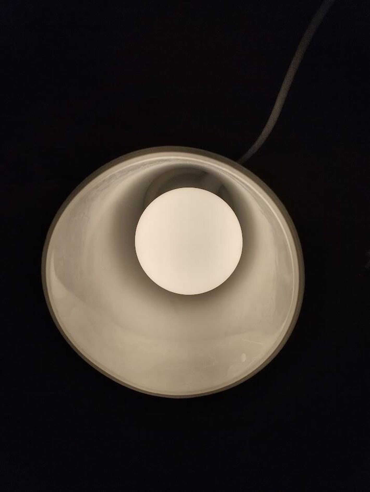 Lampe ikea gavik – blanche – design scandinave