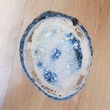 Blue and brown lava vase 1950s-60s