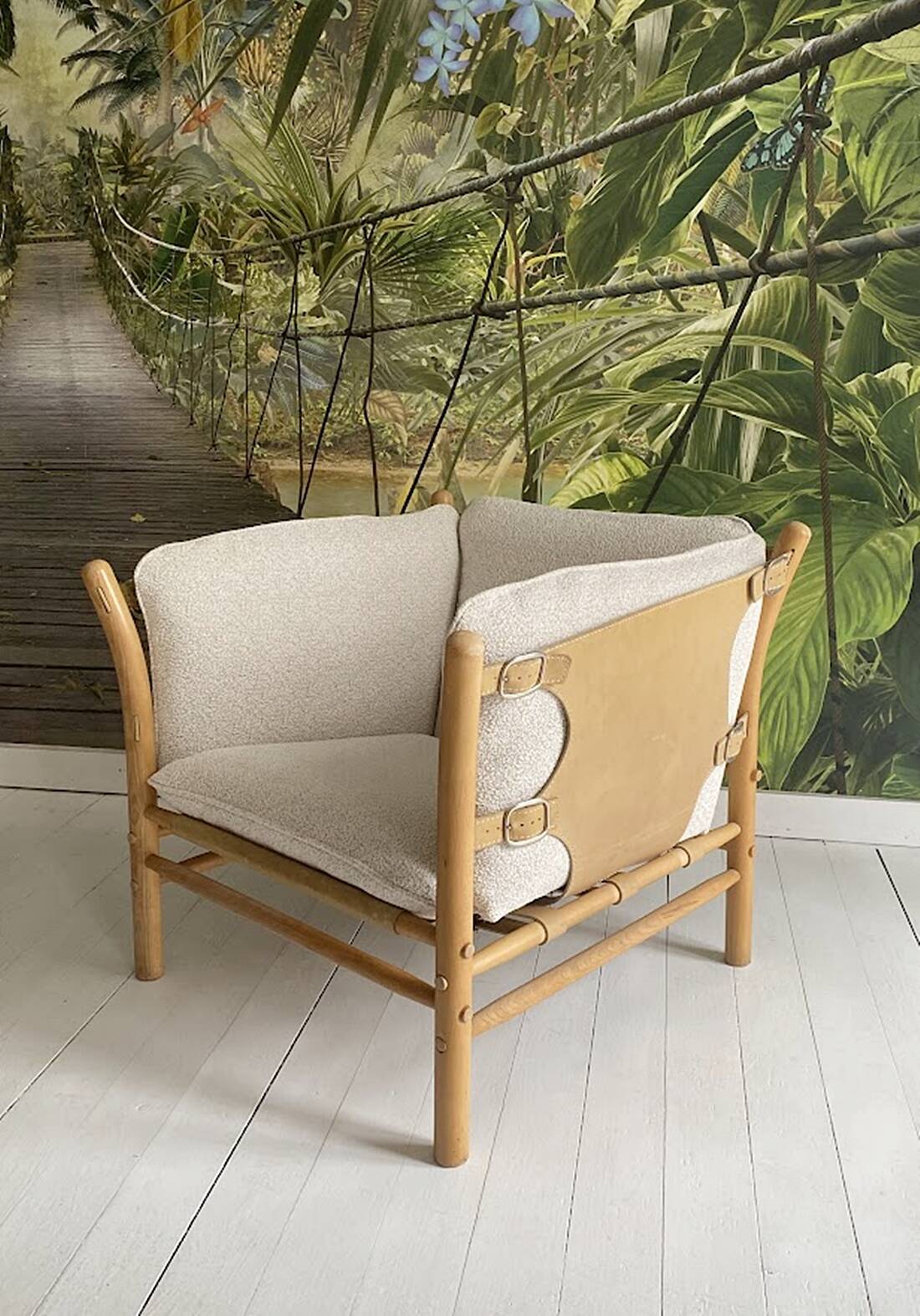 Fauteuil Ilona par Arne Norell, Suède, années 1970