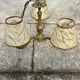 Antique Louis XV style chandelier in gilded bronze