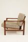 Fauteuil moderne vert forêt design by Z.Baczyk